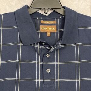 Oak Hill 3XLT Men's Polo Dry Action 50/50. Polyester/ Cotton S/S